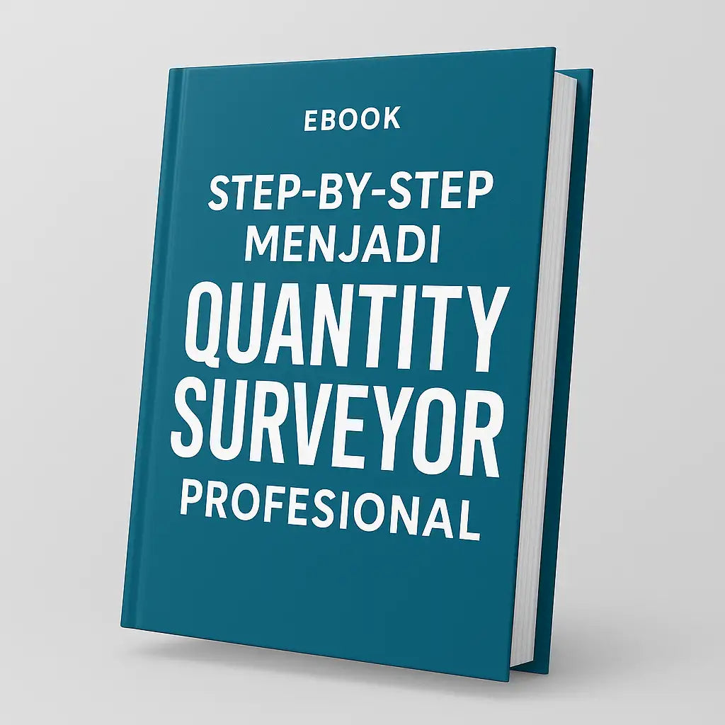 STEP-BY-STEP MENJADI QUANTITY SURVEYOR PROFESIONAL